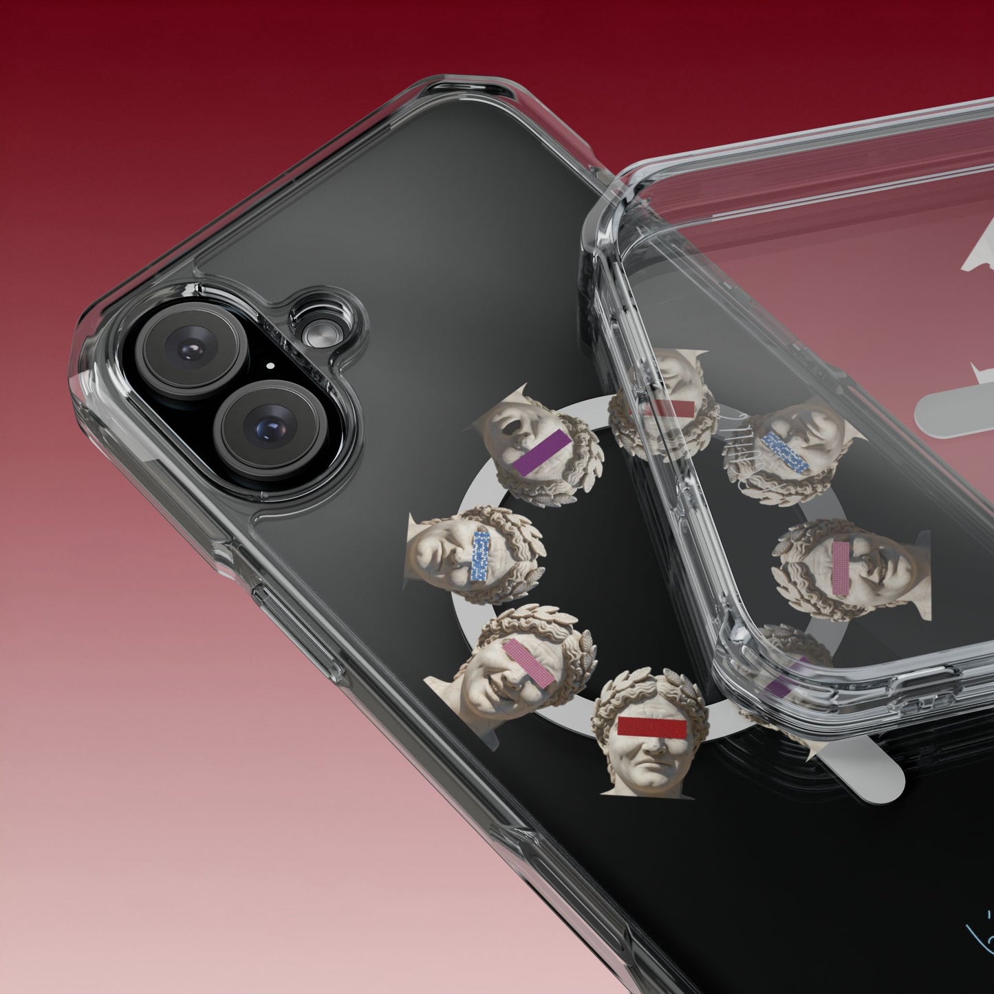 Mortal Muse Clear MagSafe iPhone Case