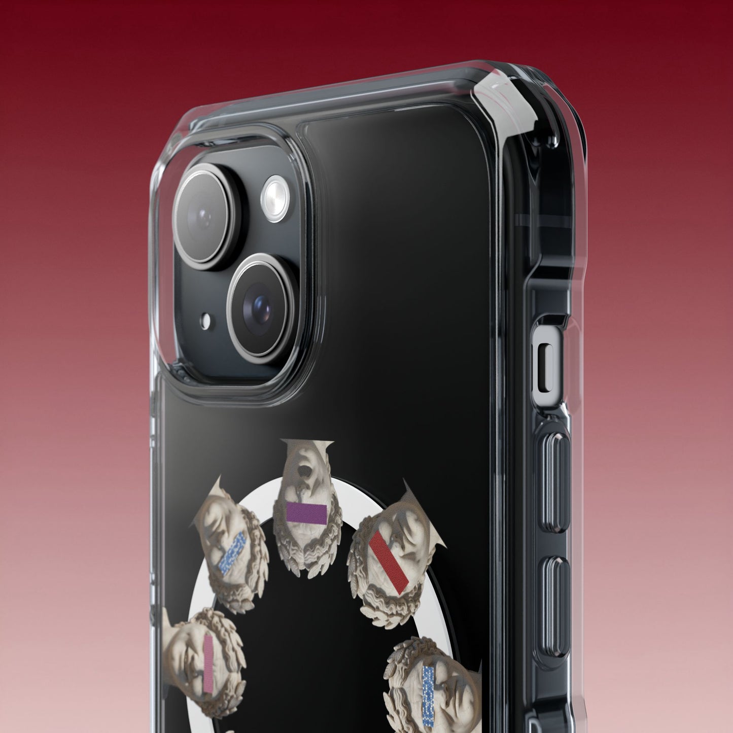 Mortal Muse Clear MagSafe iPhone Case