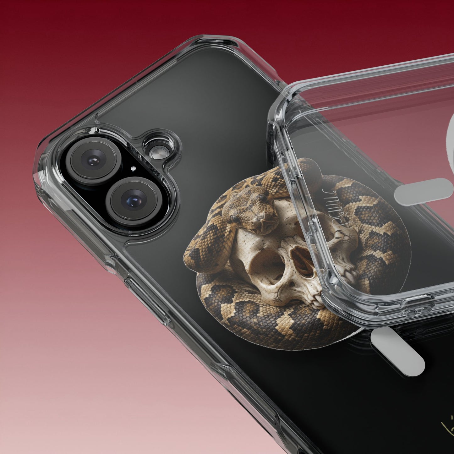 Crown Clear MagSafe iPhone Case