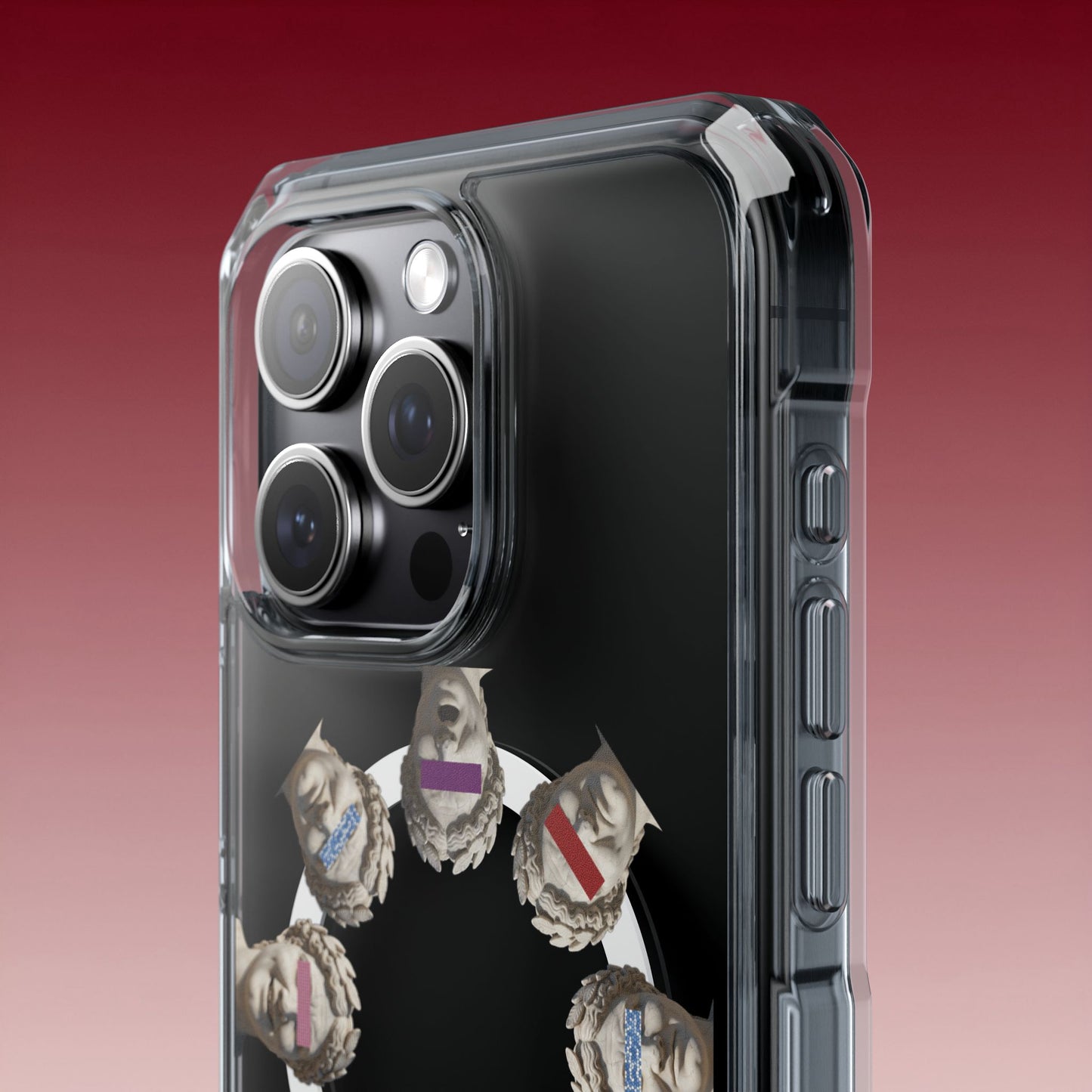 Mortal Muse Clear MagSafe iPhone Case