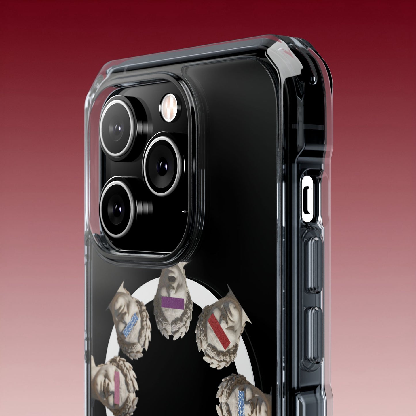 Mortal Muse Clear MagSafe iPhone Case