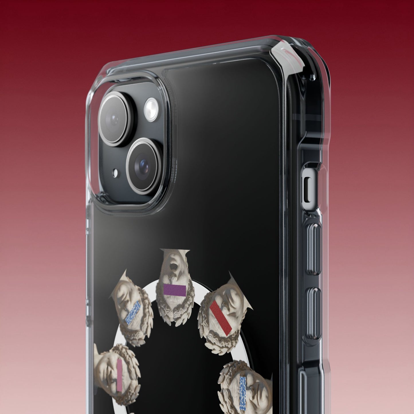 Mortal Muse Clear MagSafe iPhone Case