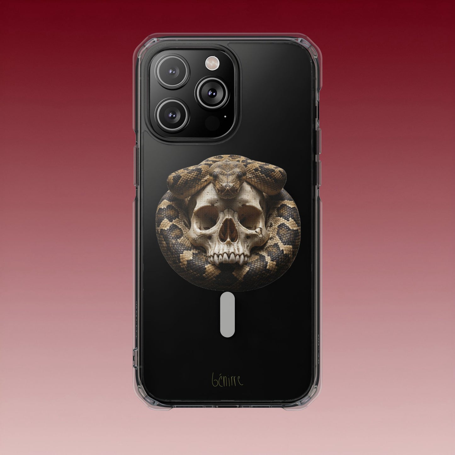 Crown Clear MagSafe iPhone Case