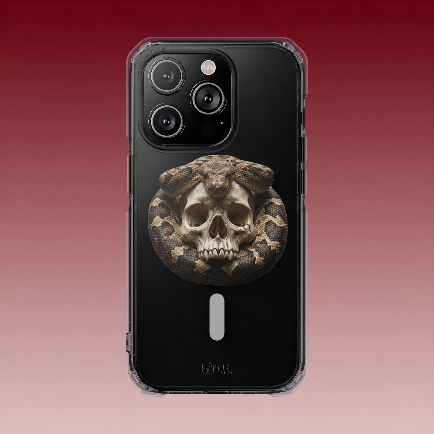 Crown Clear MagSafe iPhone Case