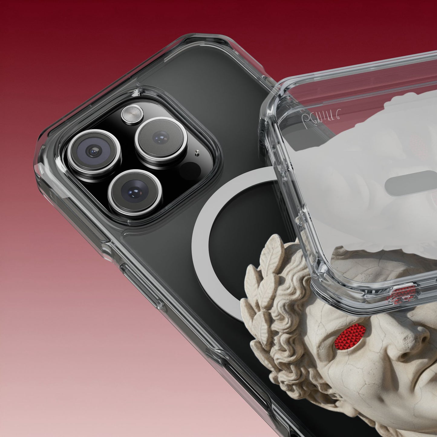 Stare Clear MagSafe iPhone Case