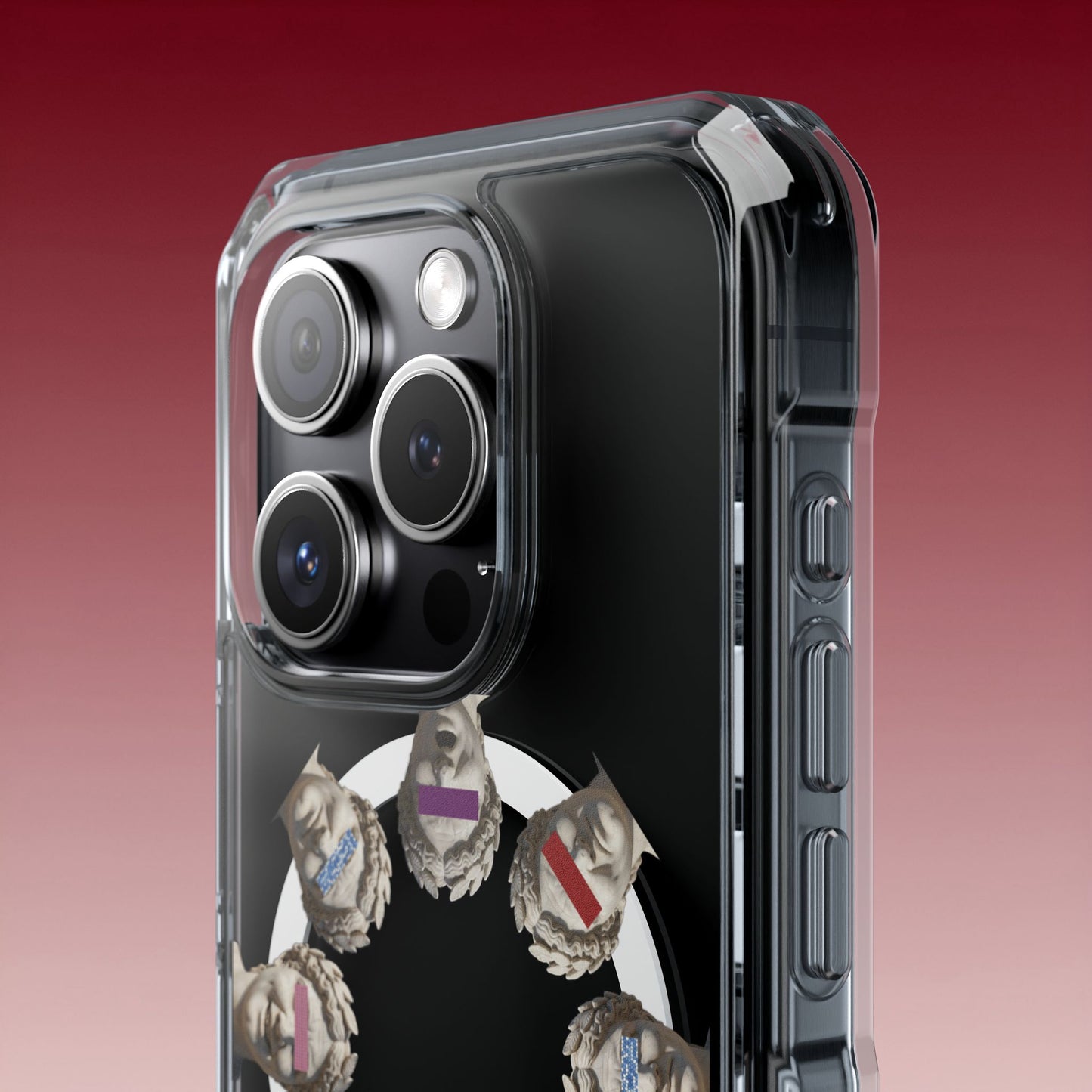 Mortal Muse Clear MagSafe iPhone Case