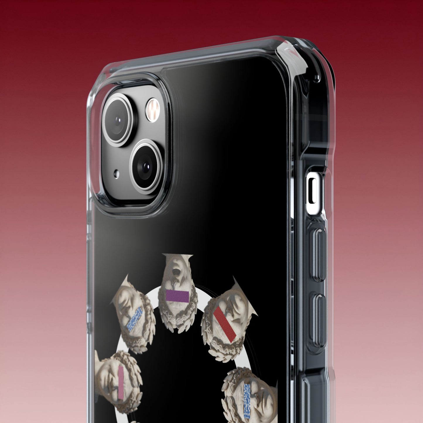 Mortal Muse Clear MagSafe iPhone Case
