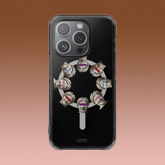 Mortal Muse Clear MagSafe iPhone Case