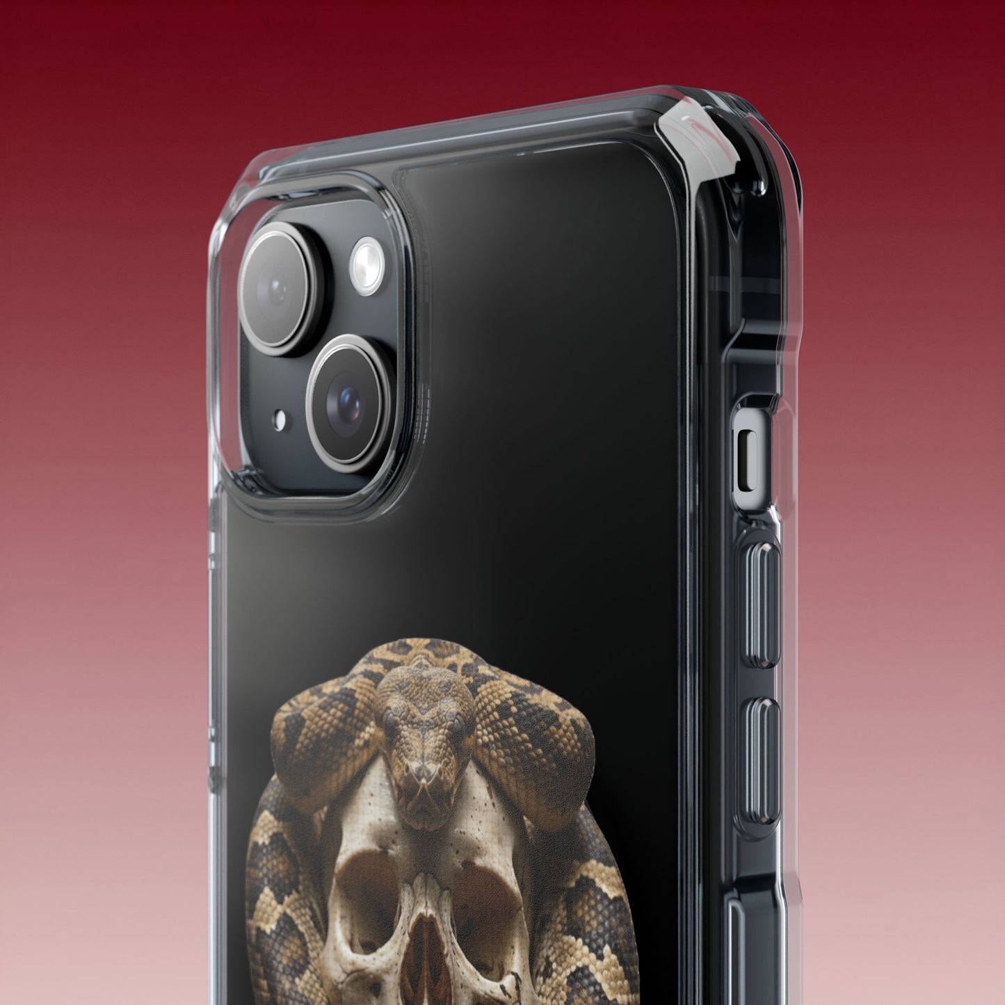 Crown Clear MagSafe iPhone Case