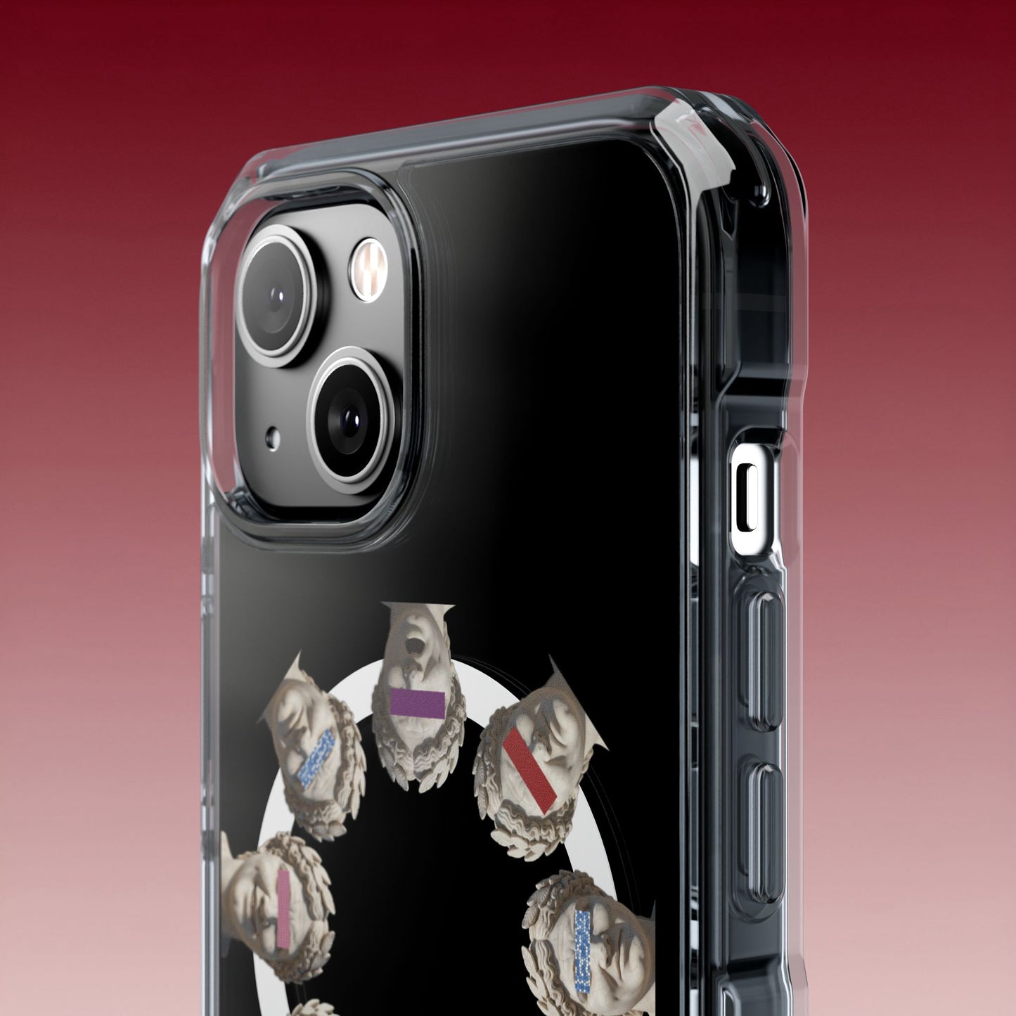 Mortal Muse Clear MagSafe iPhone Case