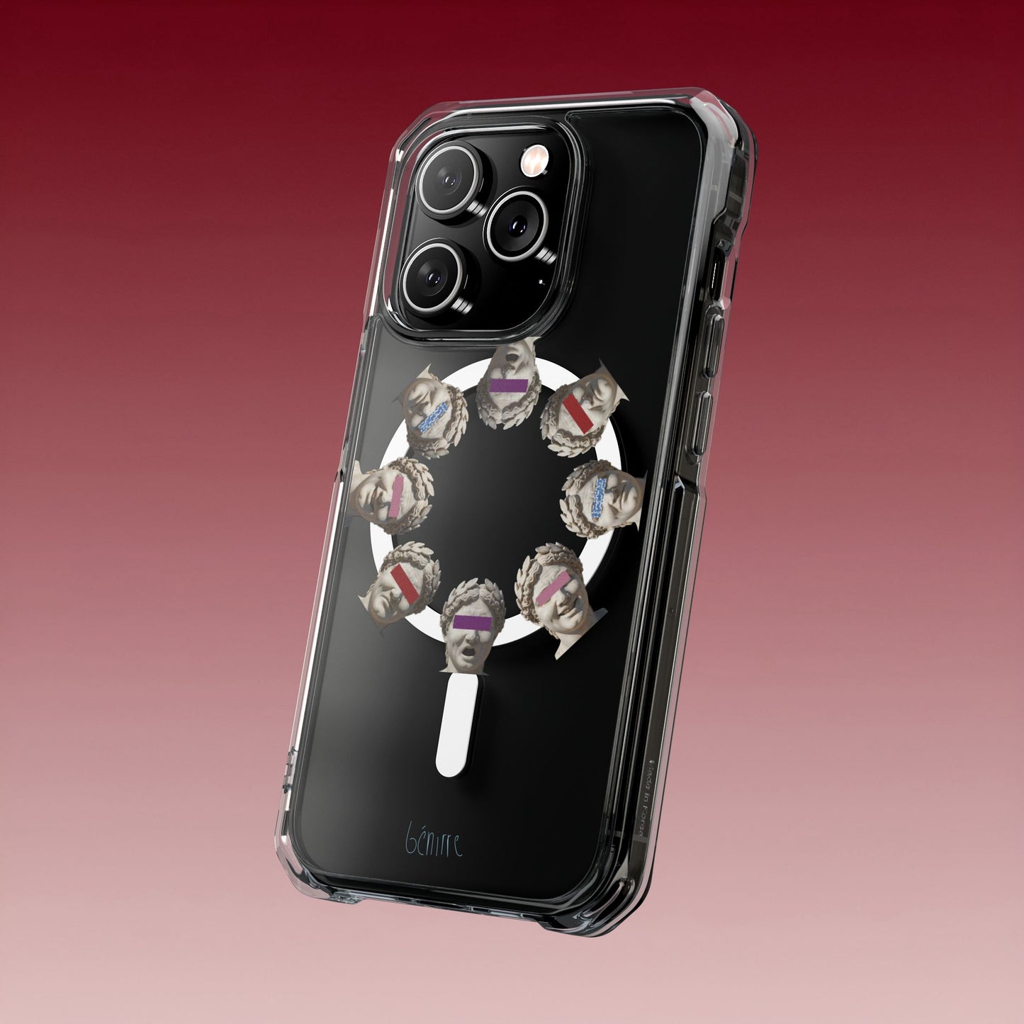 Mortal Muse Clear MagSafe iPhone Case