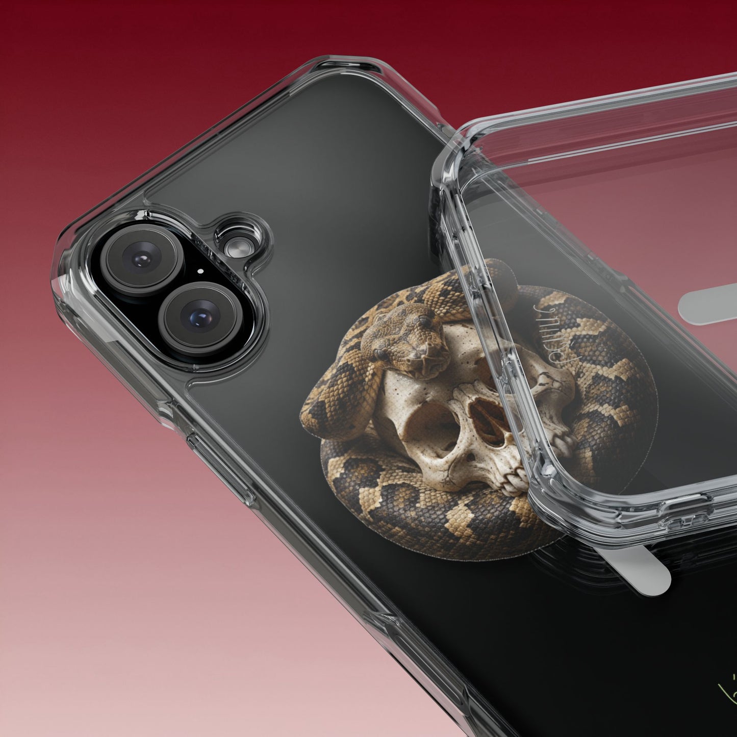 Crown Clear MagSafe iPhone Case