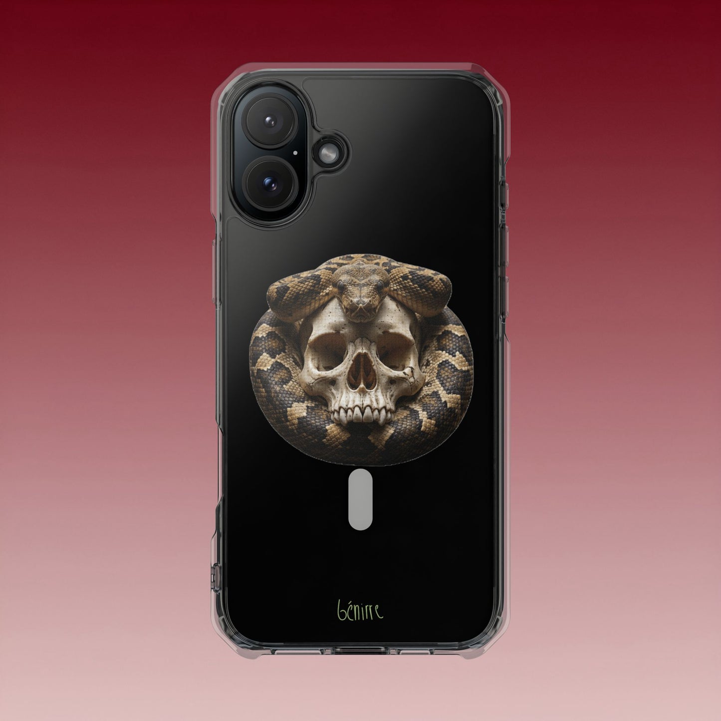 Crown Clear MagSafe iPhone Case