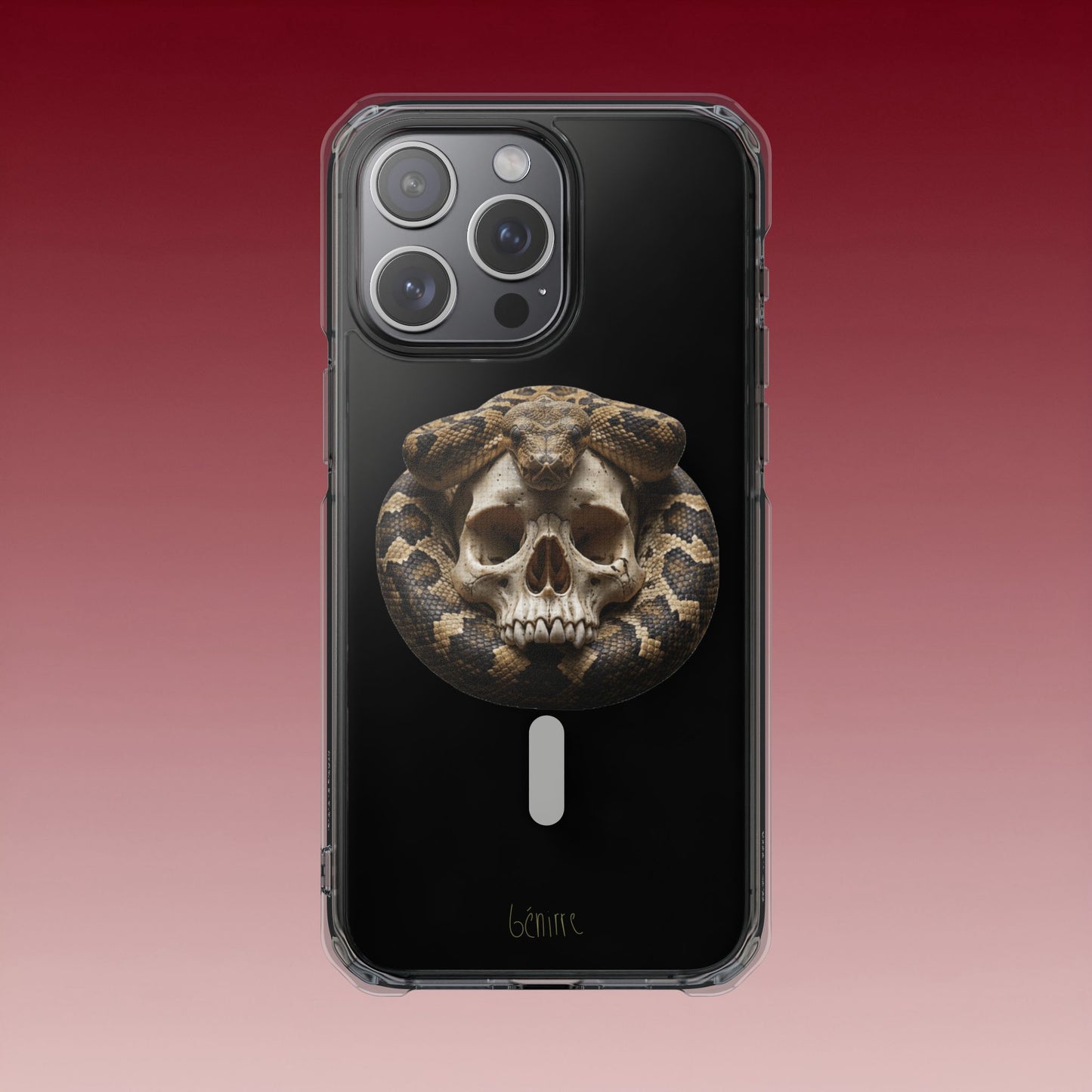 Crown Clear MagSafe iPhone Case