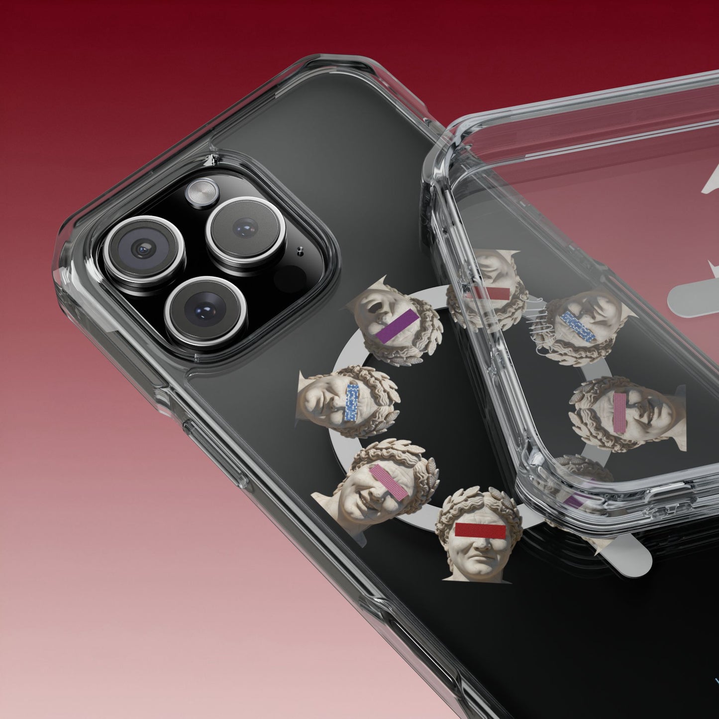 Mortal Muse Clear MagSafe iPhone Case