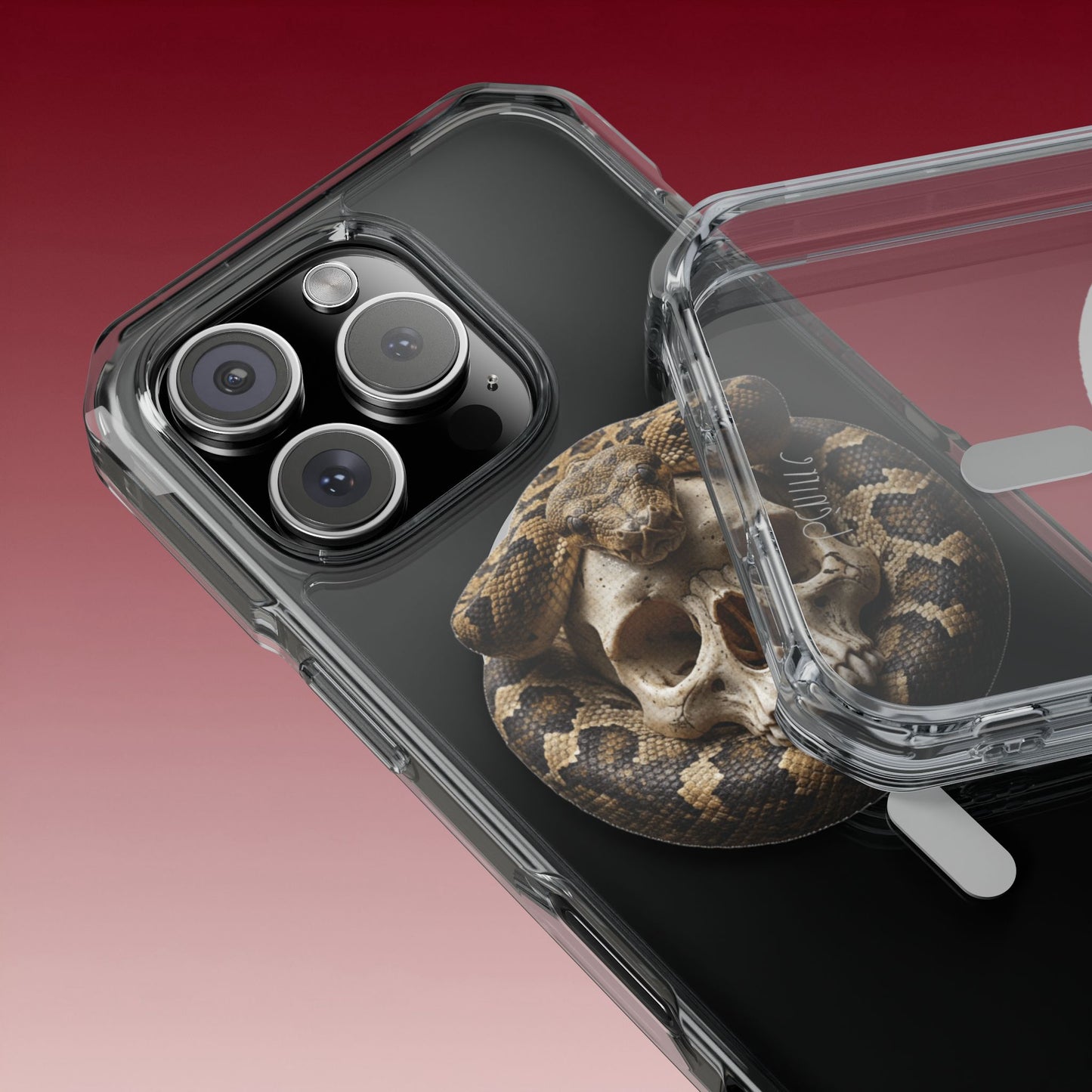 Crown Clear MagSafe iPhone Case