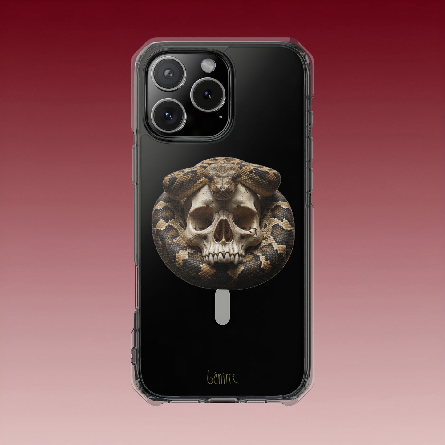 Crown Clear MagSafe iPhone Case