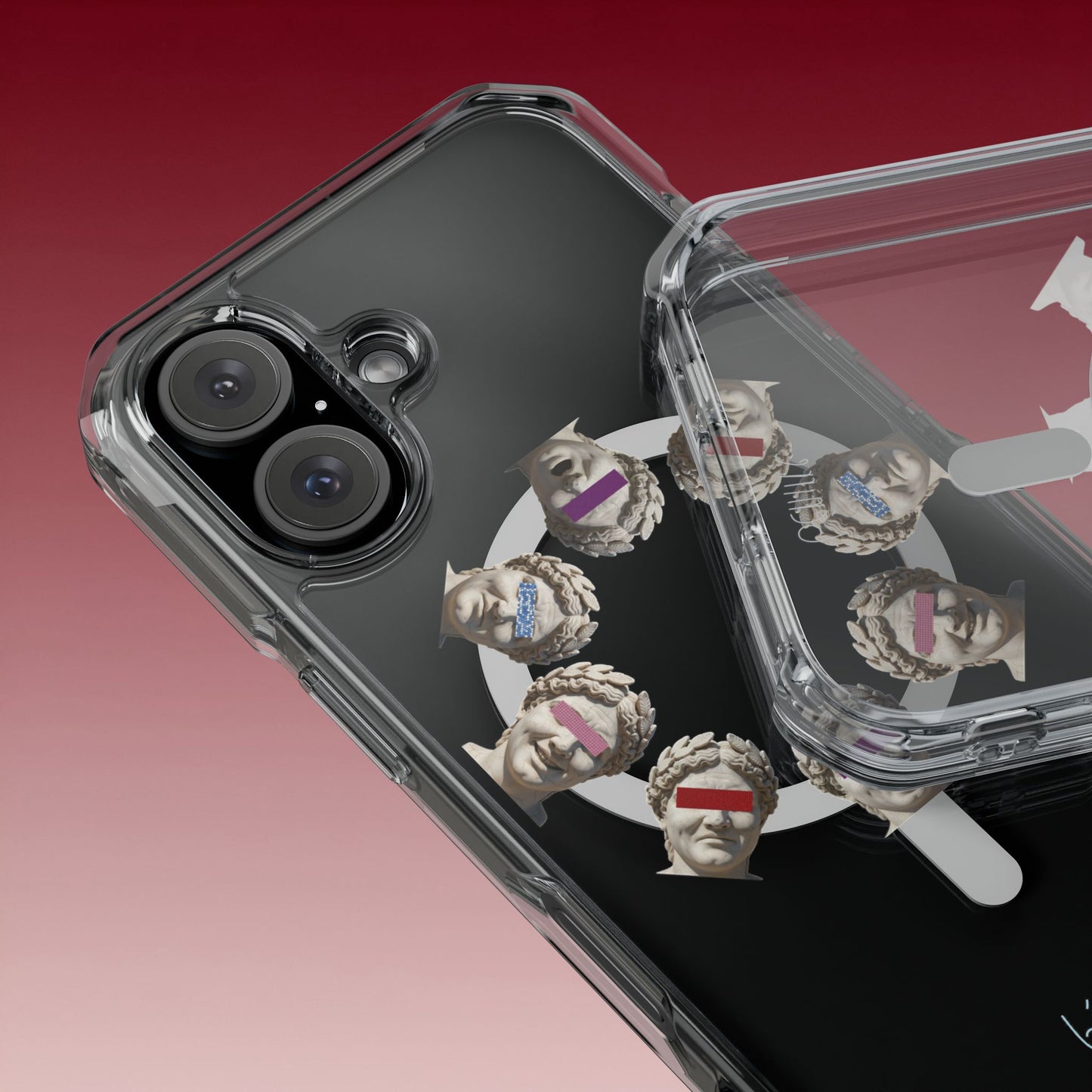 Mortal Muse Clear MagSafe iPhone Case