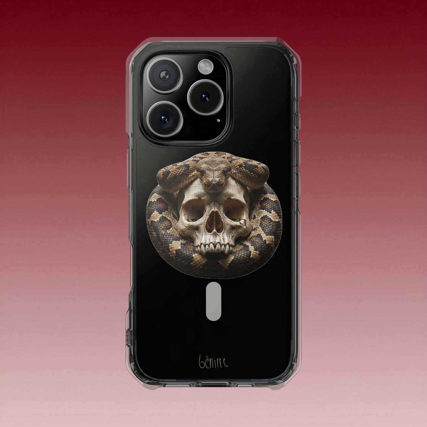 Crown Clear MagSafe iPhone Case