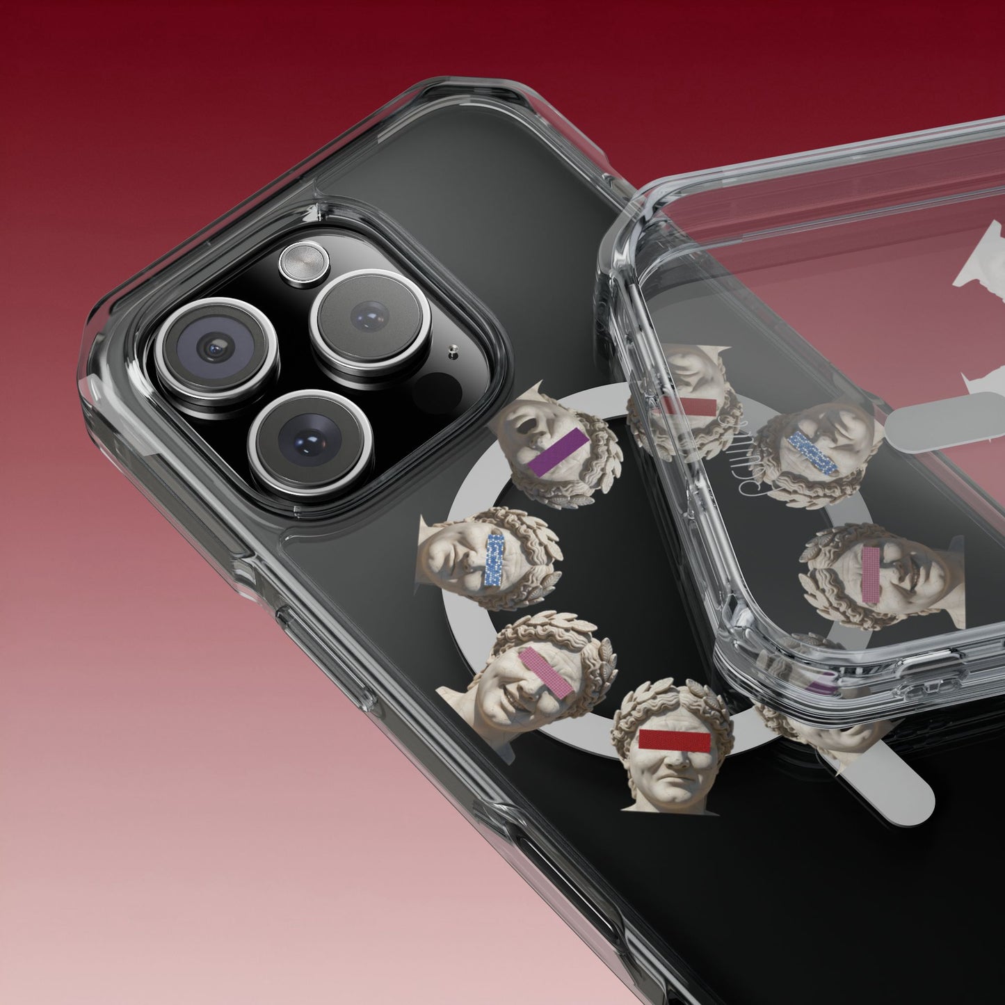 Mortal Muse Clear MagSafe iPhone Case