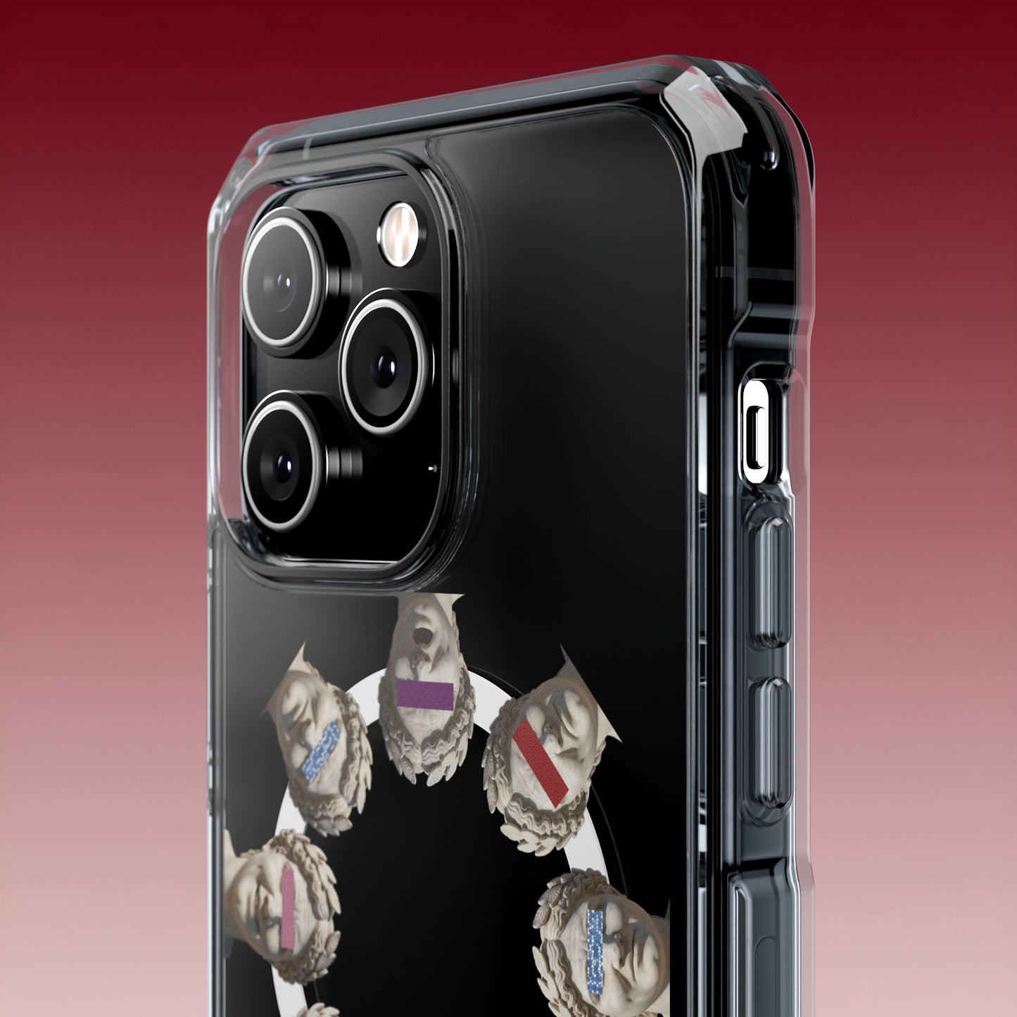 Mortal Muse Clear MagSafe iPhone Case